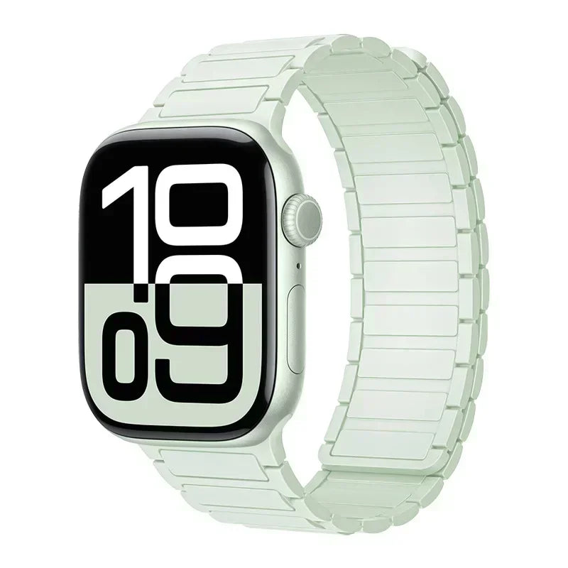 Magnetic Band for Apple Watch Ultra 3 49Mm 46Mm 42Mm 45Mm 44Mm 40Mm 41Mm Silicone Strap Iwatch Series 11 10 9 8 7 6 SE Bracelet