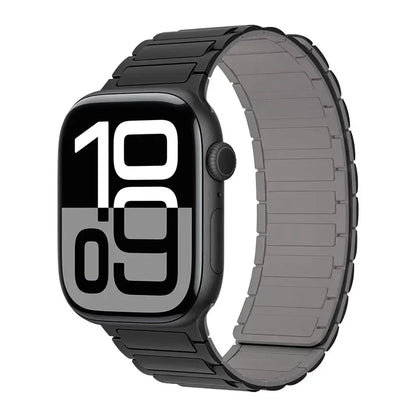 Magnetic Band for Apple Watch Ultra 3 49Mm 46Mm 42Mm 45Mm 44Mm 40Mm 41Mm Silicone Strap Iwatch Series 11 10 9 8 7 6 SE Bracelet