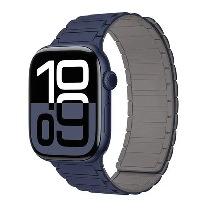 Magnetic Band for Apple Watch Ultra 3 49Mm 46Mm 42Mm 45Mm 44Mm 40Mm 41Mm Silicone Strap Iwatch Series 11 10 9 8 7 6 SE Bracelet