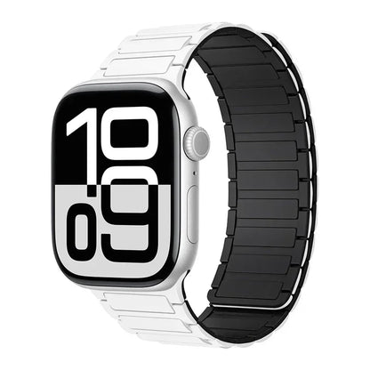 Magnetic Band for Apple Watch Ultra 3 49Mm 46Mm 42Mm 45Mm 44Mm 40Mm 41Mm Silicone Strap Iwatch Series 11 10 9 8 7 6 SE Bracelet